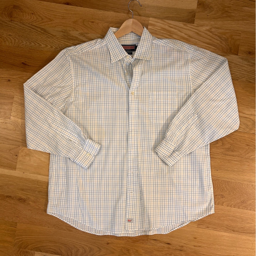 Vineyard Vines Men’s Button Down Murray Shirt, Size XL